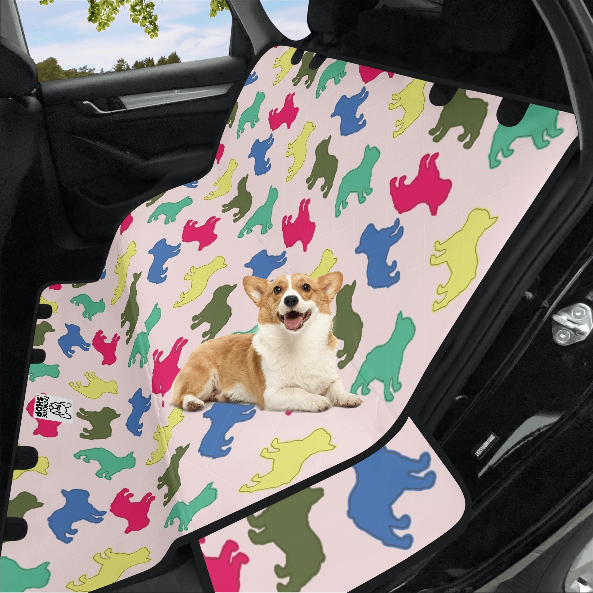 Car Pet Seat Covers For French Bulldog Outdoor Use | Breed-optimized