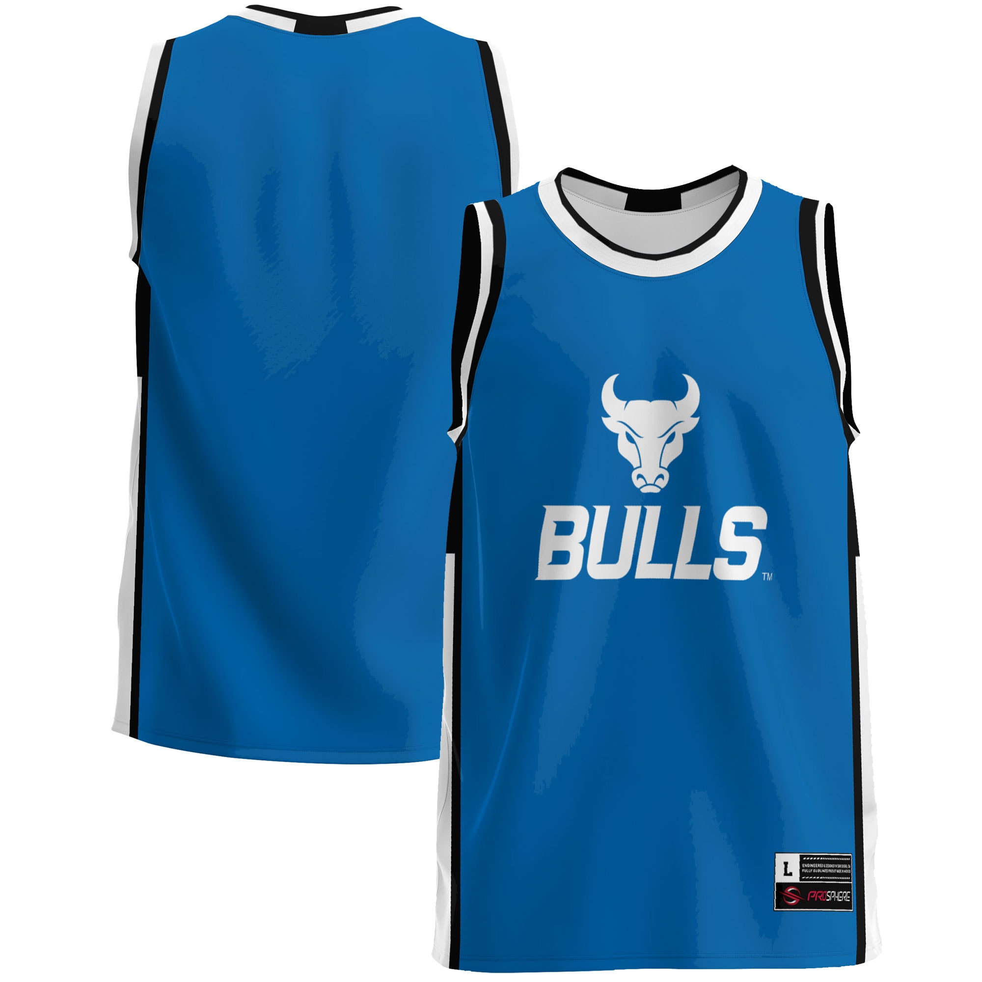 [NJP] Buffalo Bulls GameDay Greats Lightweight Basketball Jersey - Blue