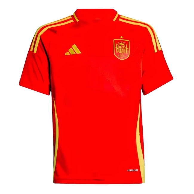Spain First Team Professional Grade Home Professional Jersey (Kids)