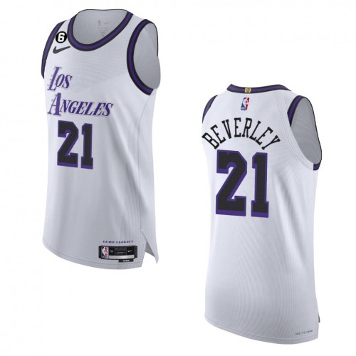Lakers White Angeles Lakers #21 Nike Jersey - Budget-Friendly