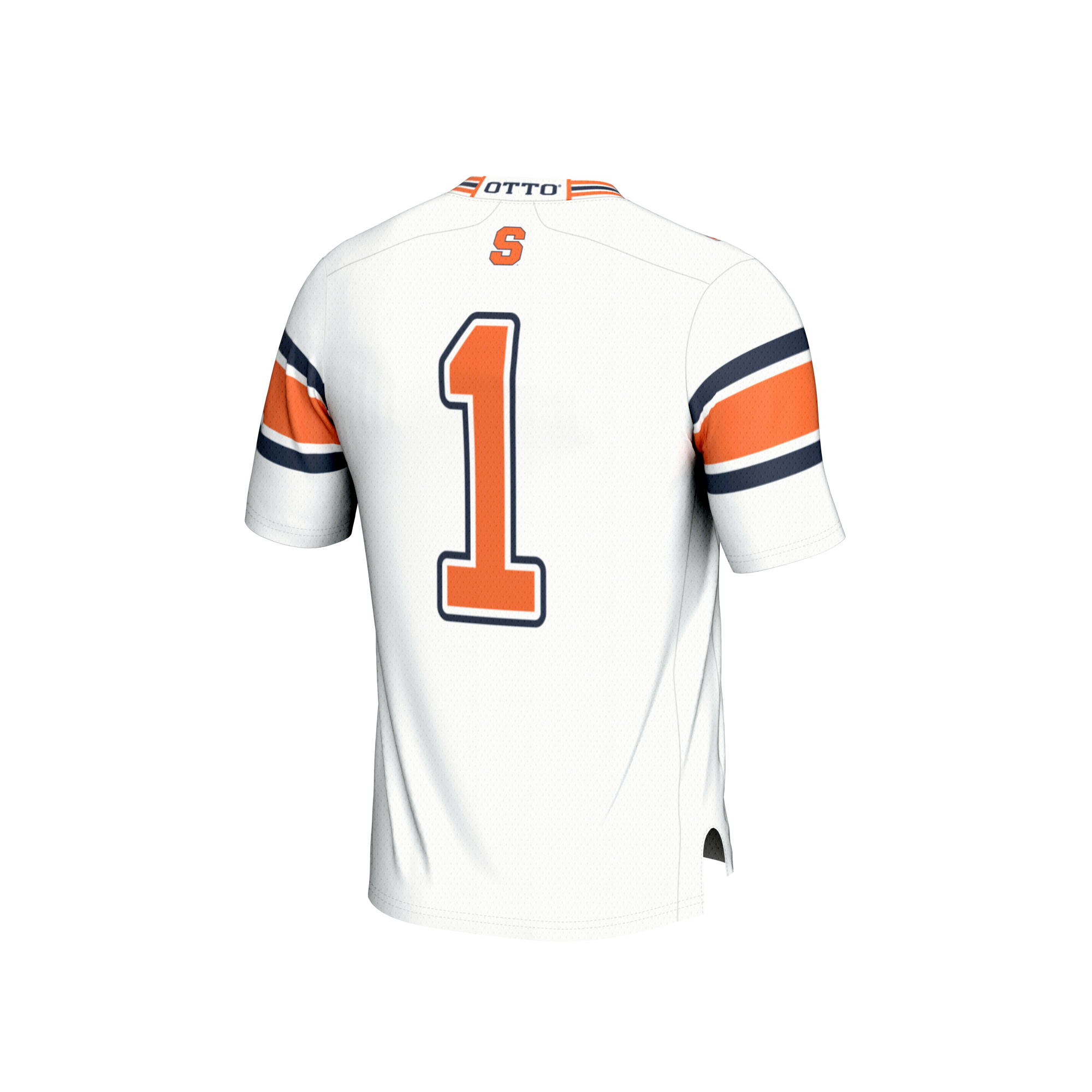 #1 Syracuse Orange GameDay Greats Unisex Lightweight Collegiate Football Fashion Jersey - White