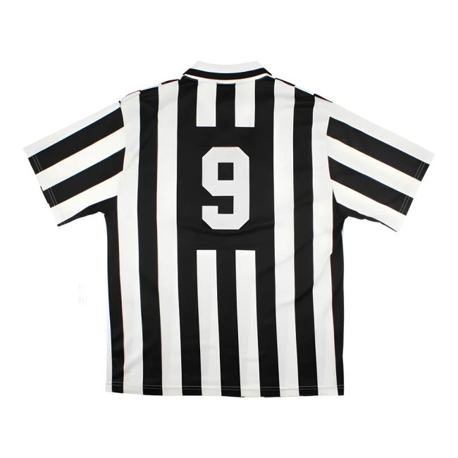 Professional Grade Match Day Juve Home Shirt #9 Modern Style Jersey