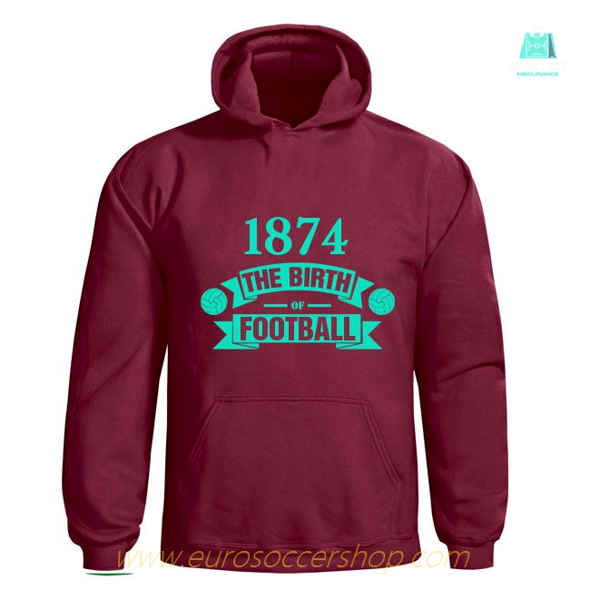 Aston Villa Birth Of Football Hoody (claret)