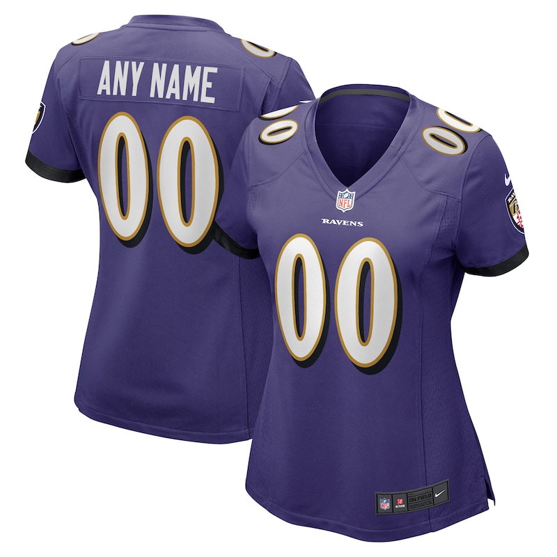 None  BAL Ravens Classic Genuine Jersey Football Apparel