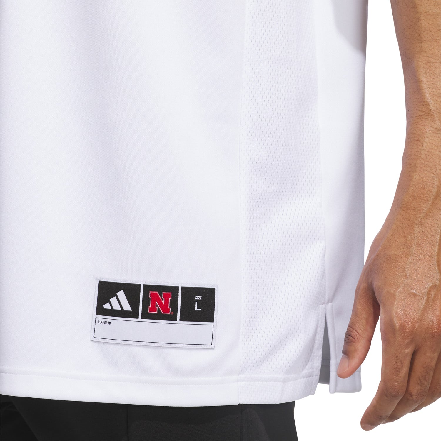 Men's #1 White Nebraska Huskers Away Premier Football Jersey