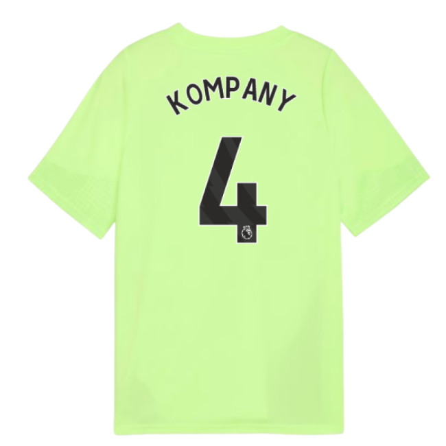 2025-2026 Man City Training Jersey Fizzy Apple - Kids Kompany 4