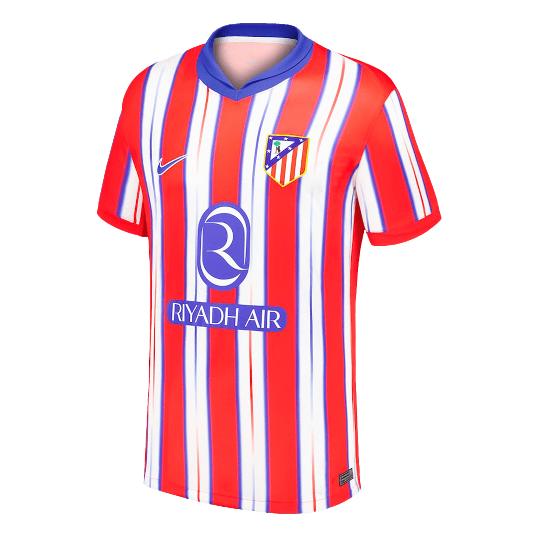 Quick Dry Atletico Madrid 2425 Home Football Shirt 7 Griezmann