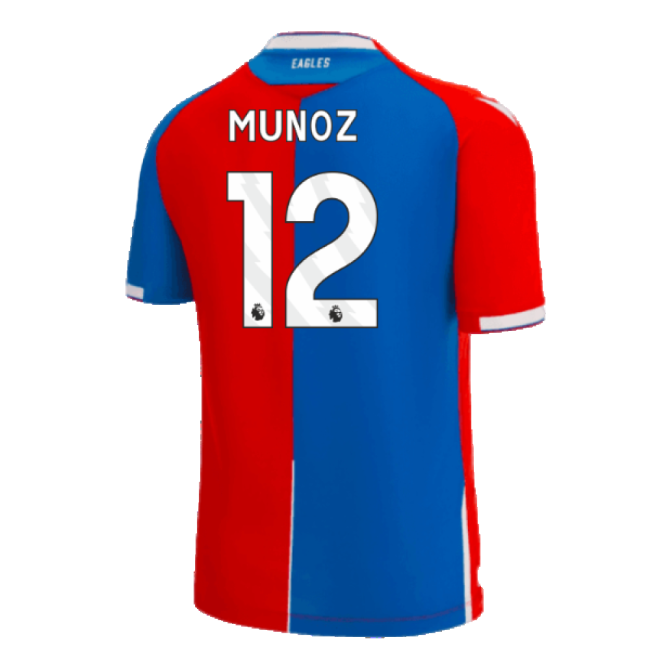 Professional Grade Crystal Palace Crystal Palace Home Shirt Munoz ...