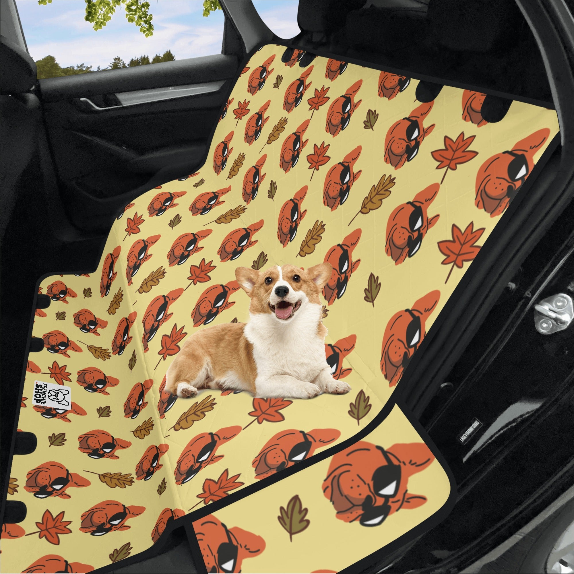 Devan - Car Pet Seat Covers for french bulldog