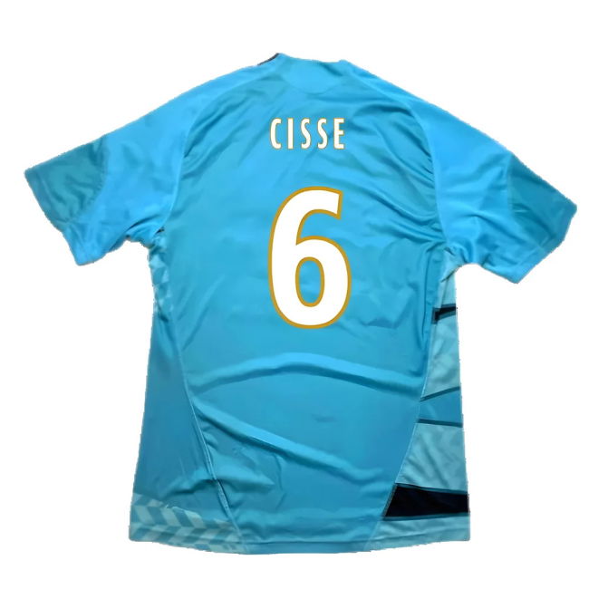 Marseille 2009-10 Away Shirt ((Excellent) M) (Cisse 6) | High Quality