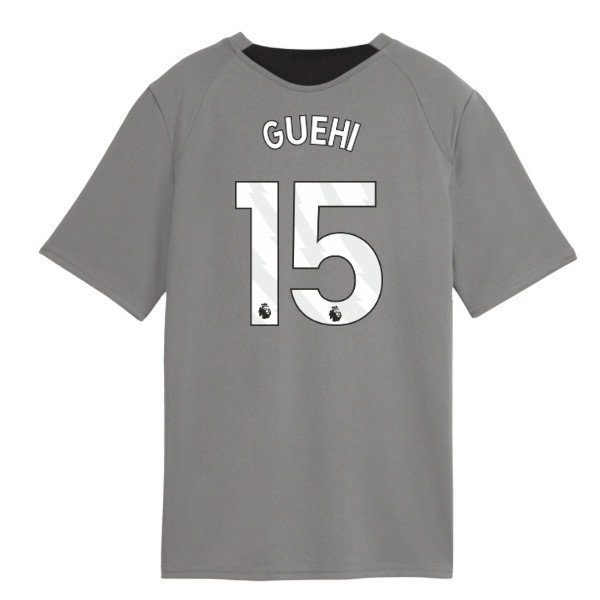 [DDJ] 2026-2027 Man City Training Jersey (Cast Iron) - Kids (Guehi 15)