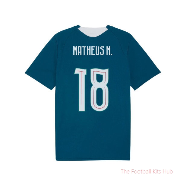 2026-2027 Portugal Training Jersey (Ocean Tropic) (Matheus N. 18)