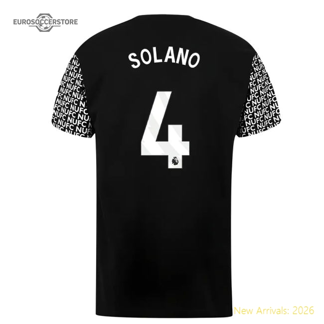 Newcastle Graphic T-Shirt (Solano 4) For Premier League Fans