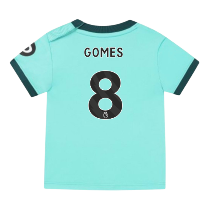 2025-2026 Wolves Away Baby Kit (Gomes 8) | Player Issue | Fan Favorite