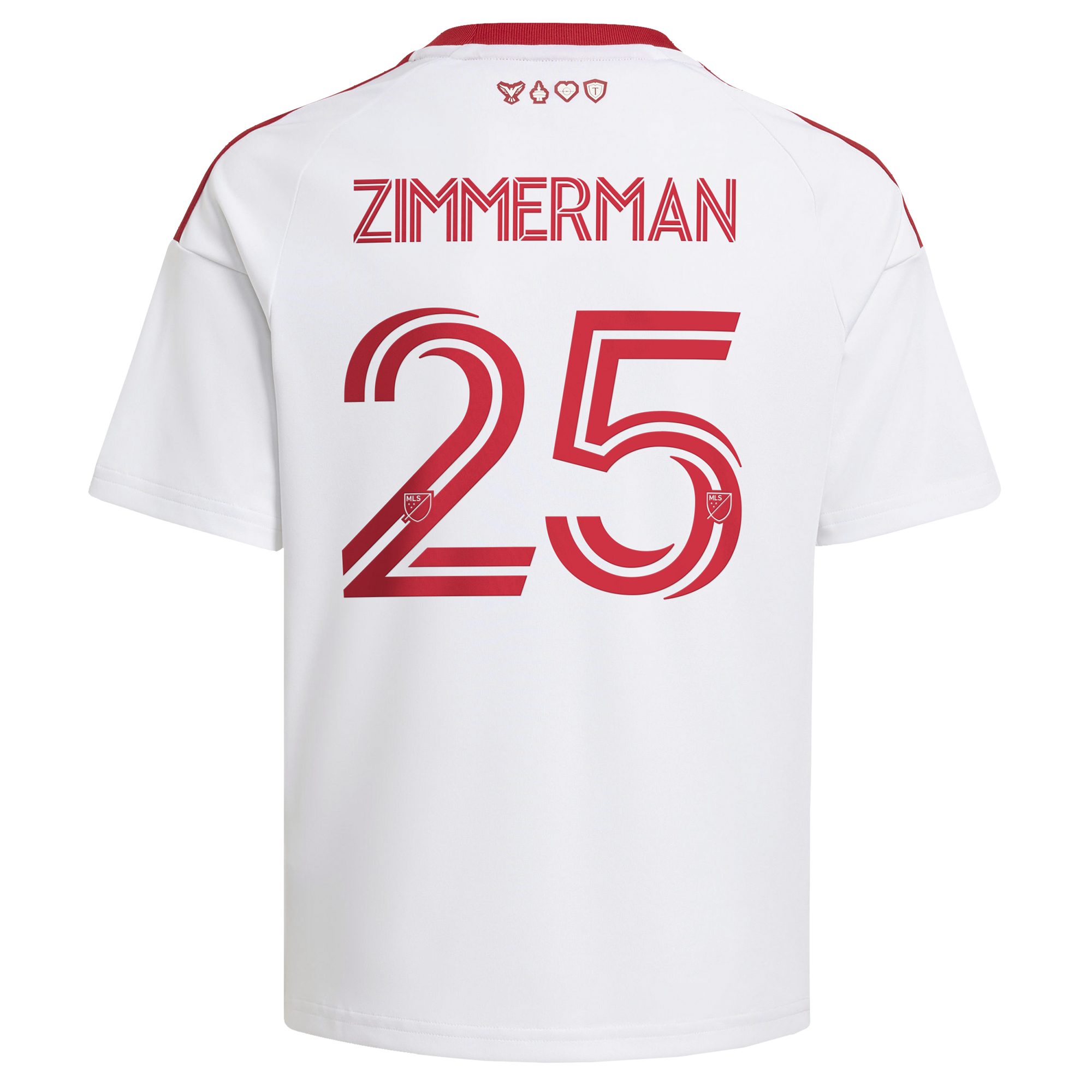 [SJH] Walker Zimmerman Toronto FC Youth 2026 Winter Kit Replica Jersey - White