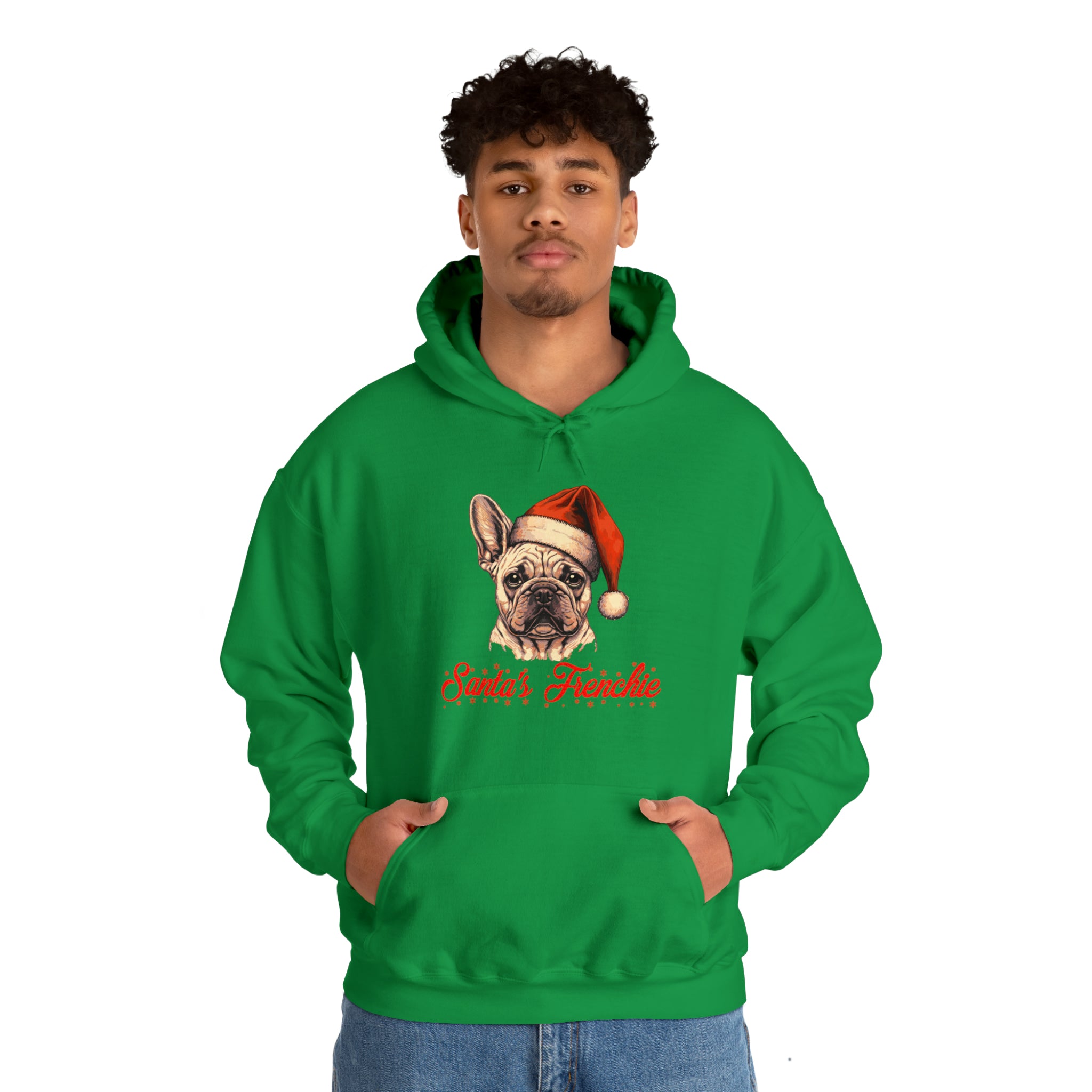 Durable Santa's - Comfy Frenchie Unisex Hoodie Outdoor Style