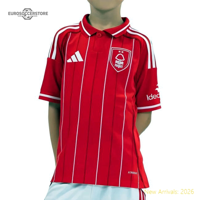 2025-2026 Nottingham Forest Home Shirt (Kids)