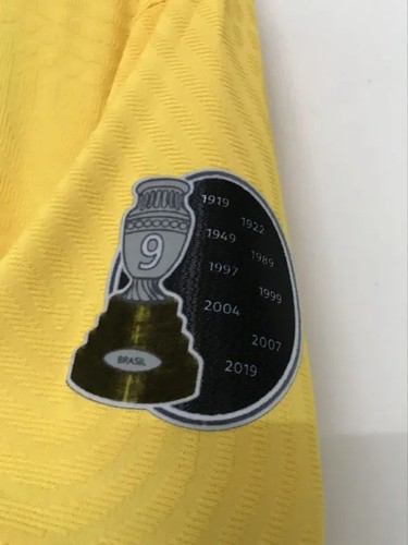 Authentic 2021 Brazil Camiseta With Collector's Item Design -