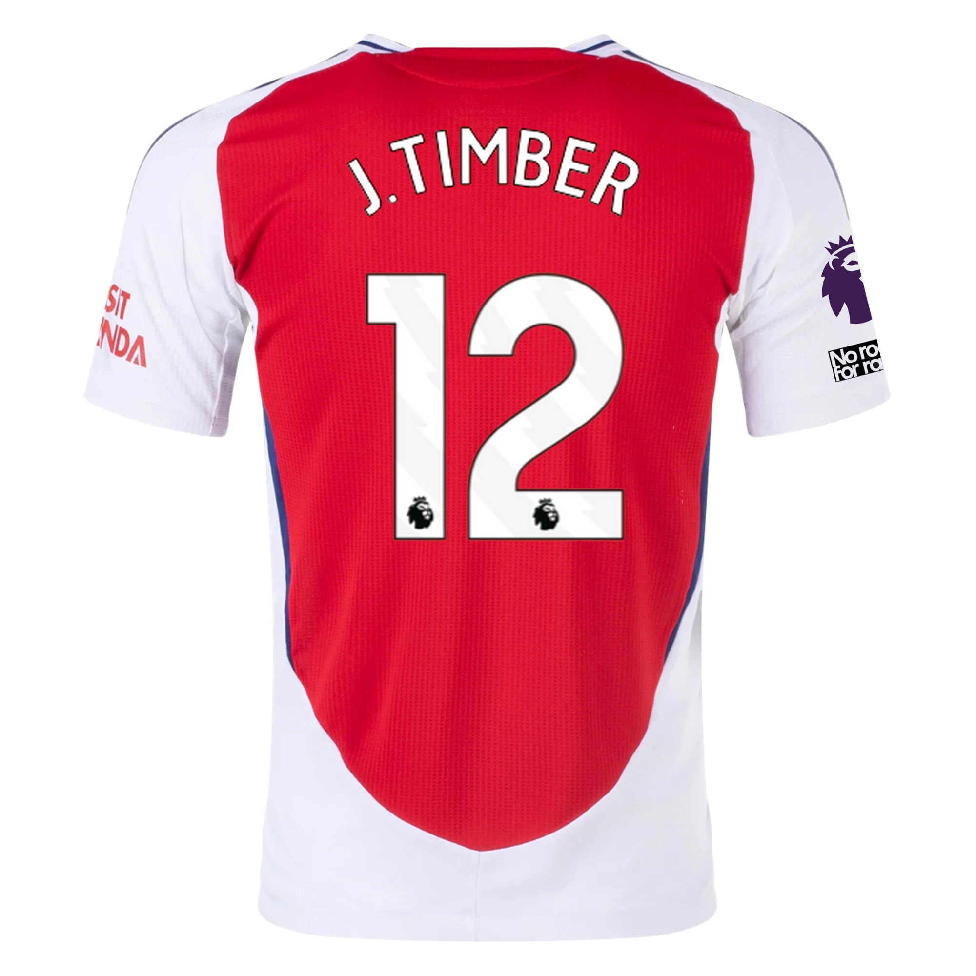 Arsenal Timber 2024-2025 UCL Home Jersey – Authentic Shirt
