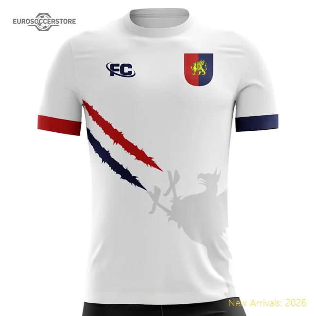 Genoa 2022-2023 Away Concept Football Kit - Fan Collection