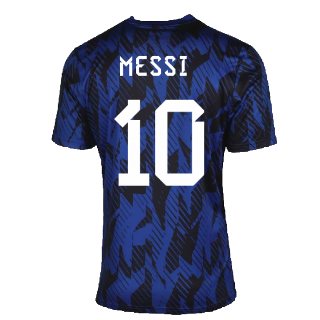 Top-grade 2022-2023 World Cup Champions 2022 Pre-match Shirt (blue)