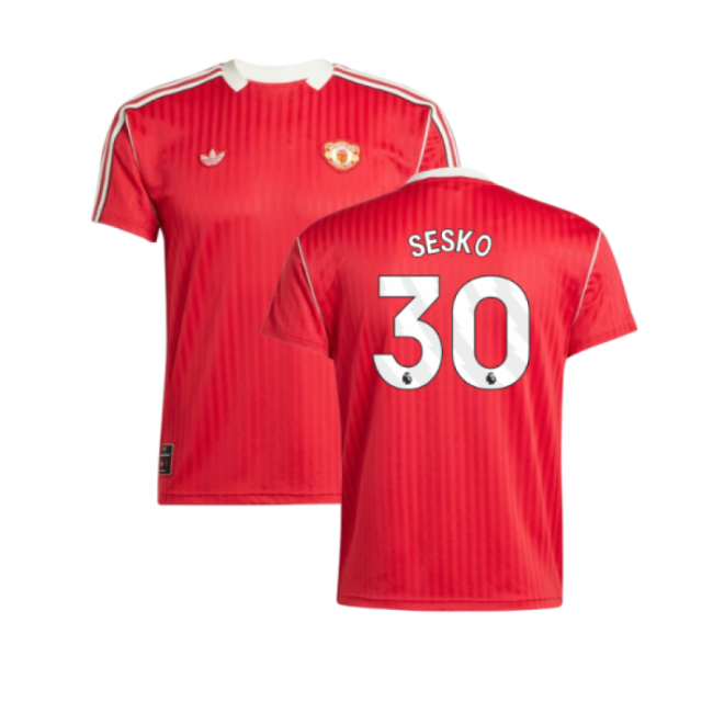 Manchester United Terrace Icons Jersey (Red) (Sesko 30)