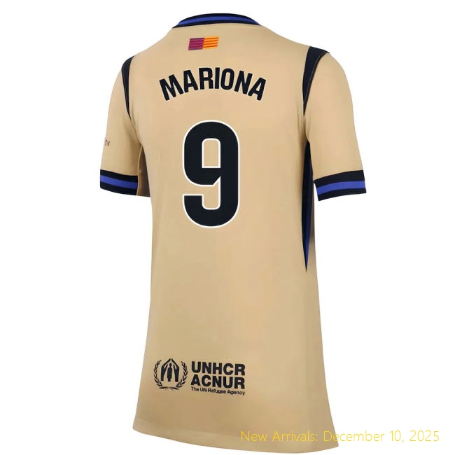 2025-2026 Barca Shirt - Away Edition - Genuine (Mariona 9) - Kids...