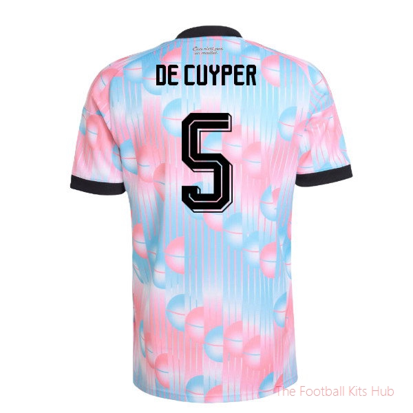 Belgium 2026-2027 Away Shirt De Cuyper #5 Club Kit Soccer Jersey