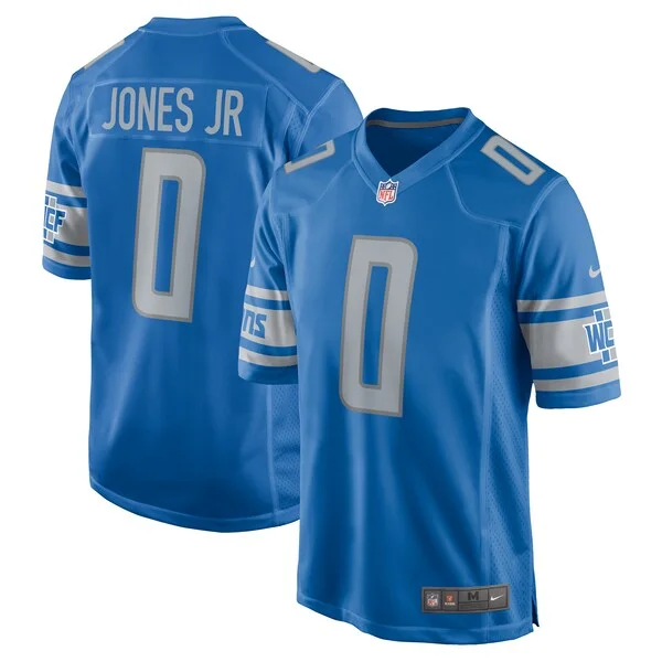 None Marvin Jones Game Jersey - Blue | NFL Player Jersey | NFL Footbal