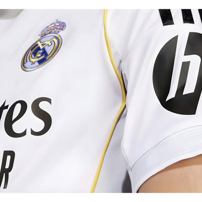 Real Madrid Stylish Home Jersey 2025-2026