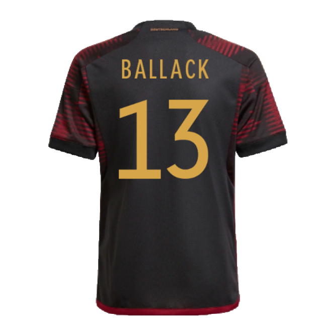 Official Germany 2022-2023 Away Short Sleeve Shirt Fashion-forward Moisture-management