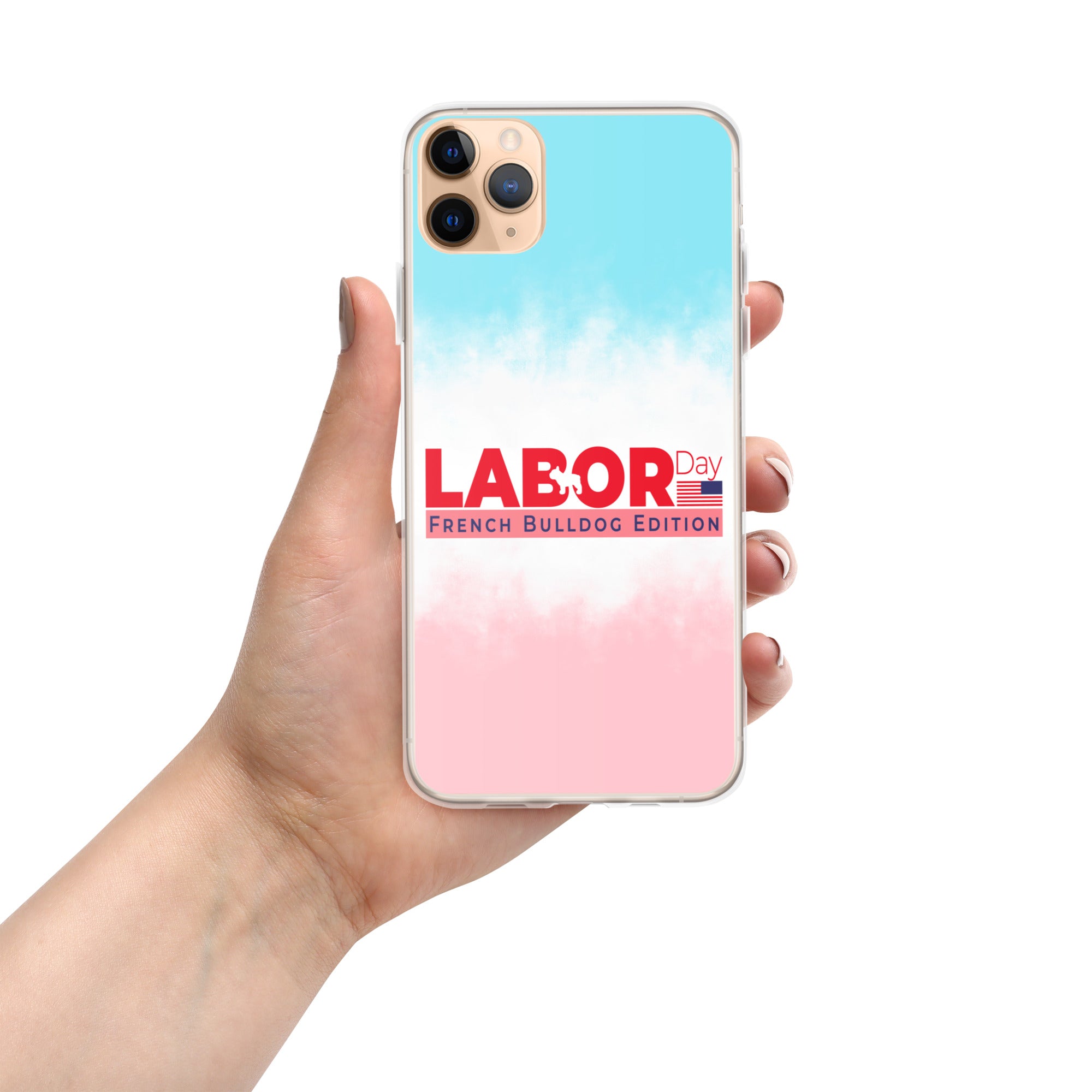 Frenchie Edition - Clear Case for iPhone®