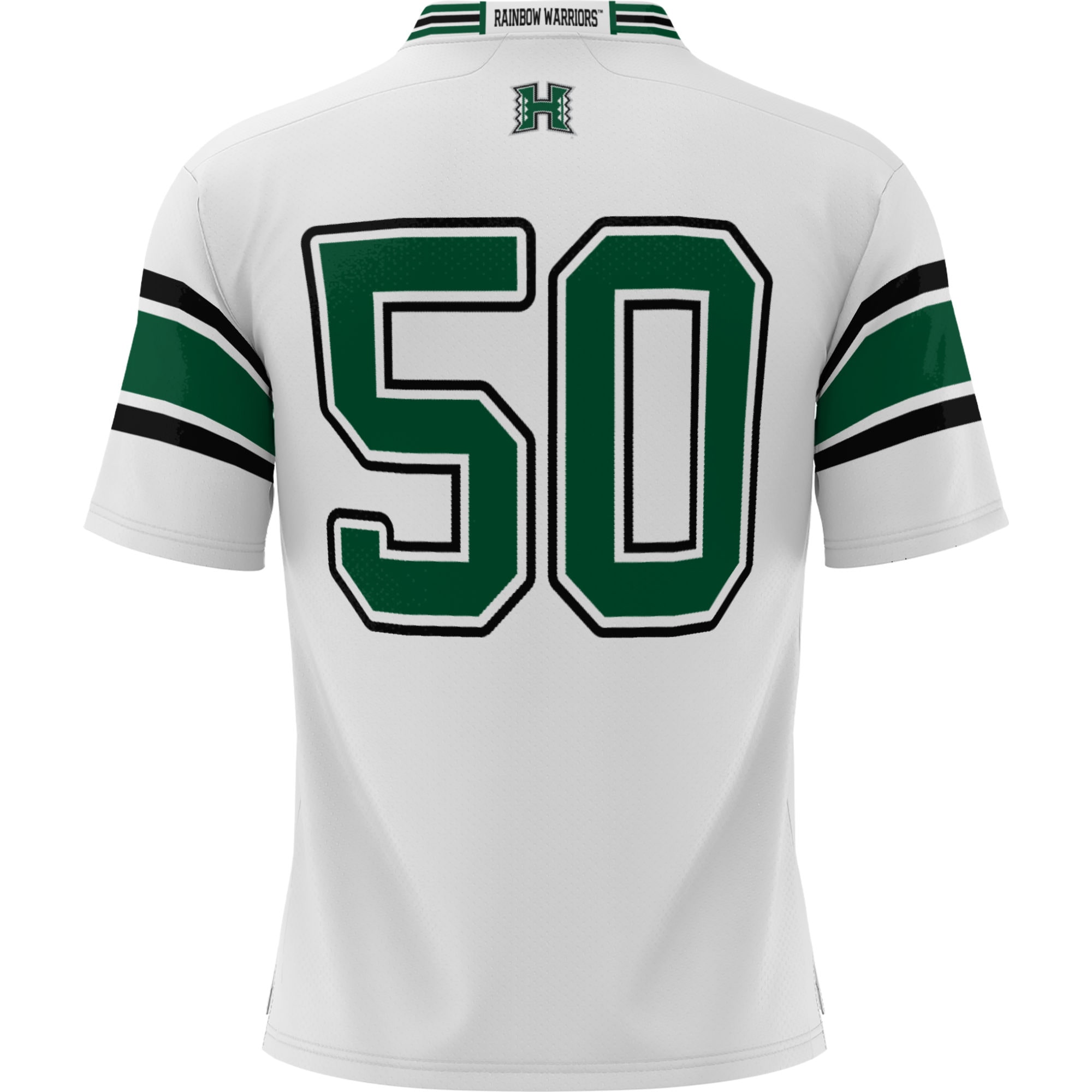 [NJP] Hawaii Rainbow Warriors GameDay Greats Youth Football Jersey - White