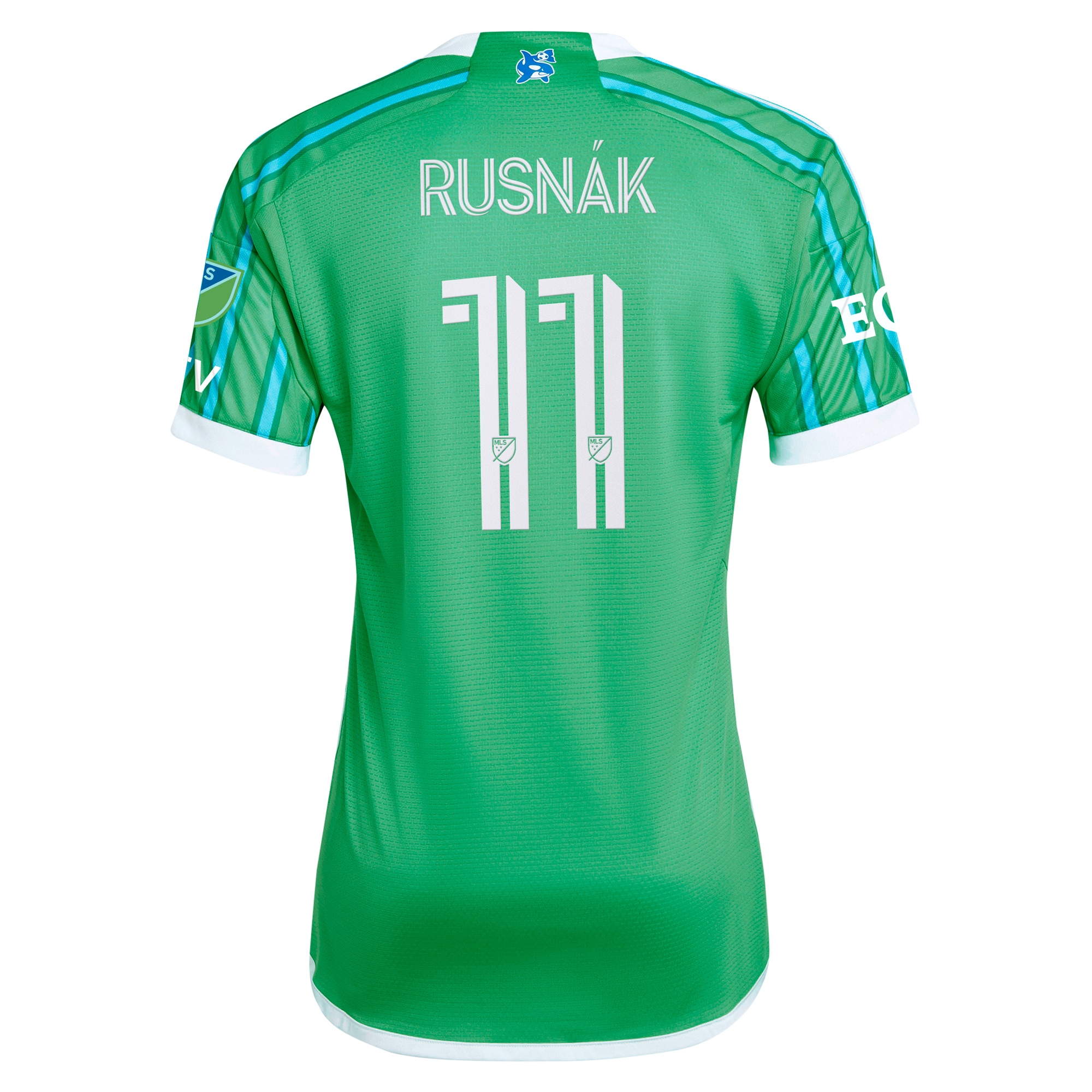 [SJH] Albert Rusnak Seattle Sounders FC 2024 The Anniversary Kit Authentic Player Jersey - Green