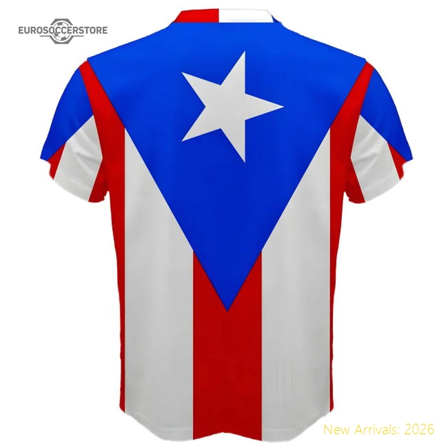 Luxury Puerto Rico Flag Sublimated Sports Jersey - Official Design