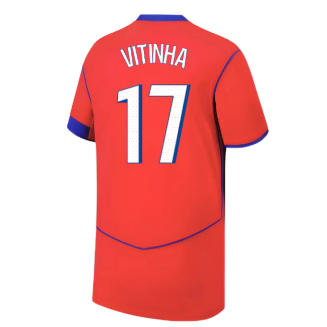 Premium Quality Psg Vitinha #17 2025-2026 Campaign Licensed Footbal...