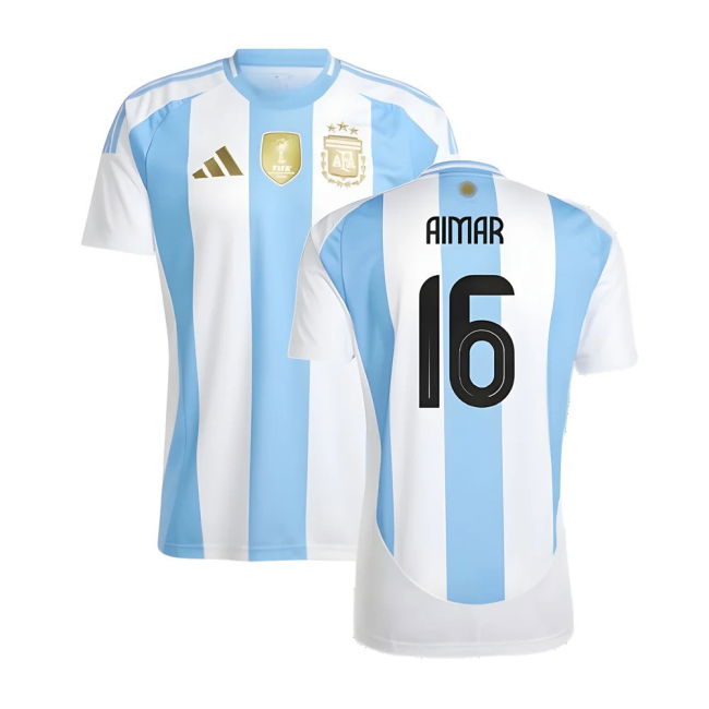 Quality 2024-2025 Argentina Home Shirt (Aimar 16) World