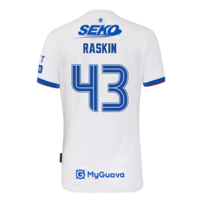 Authentic Rangers Fc Raskin 4 #3 Official Merchandise Licensed P (v9)