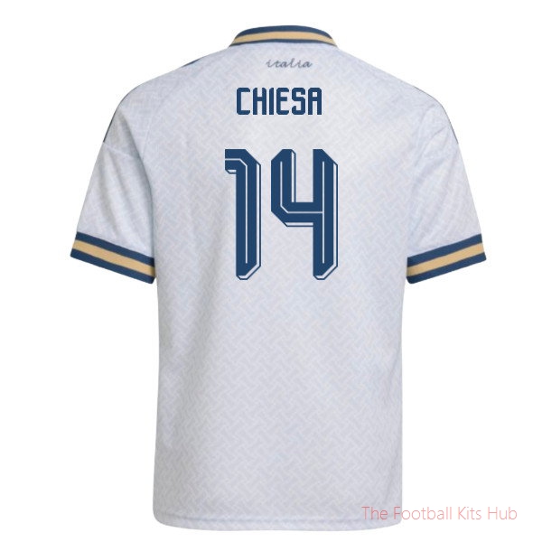 [JED] 2026/27 Italy Away Shirt (Kids) (Chiesa 14)