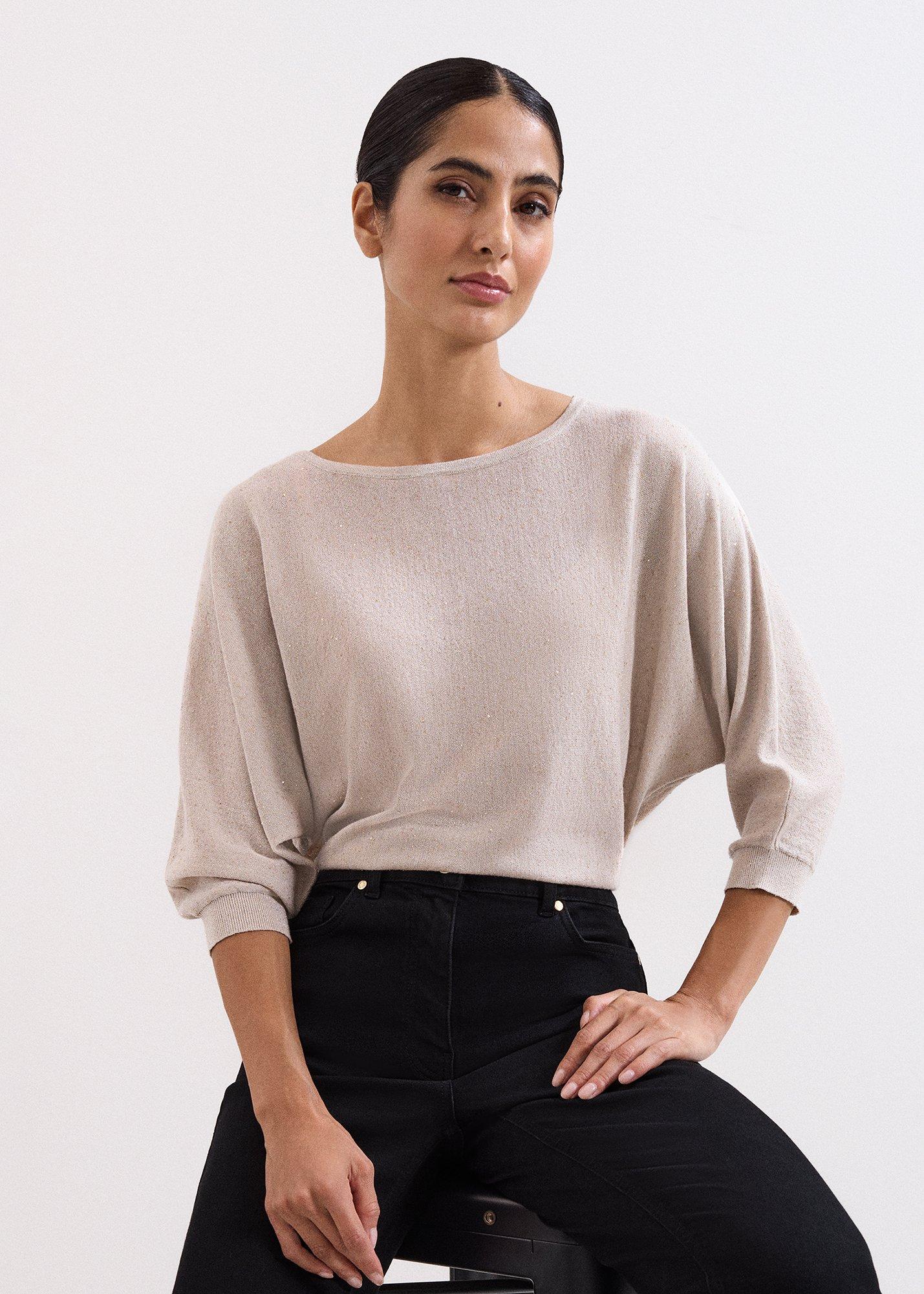 Sequin Cristine Knit Jumper