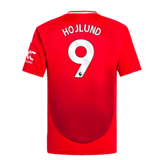 2024-2025 Man Utd Home Jersey (Kids) (Hojlund 9)