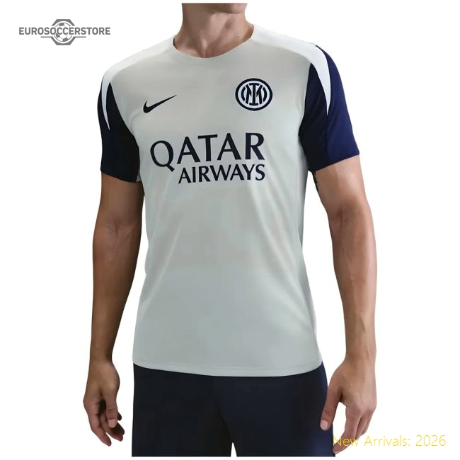 2025-2026 Inter Milan Training Shirt (grey) - Cost-effective