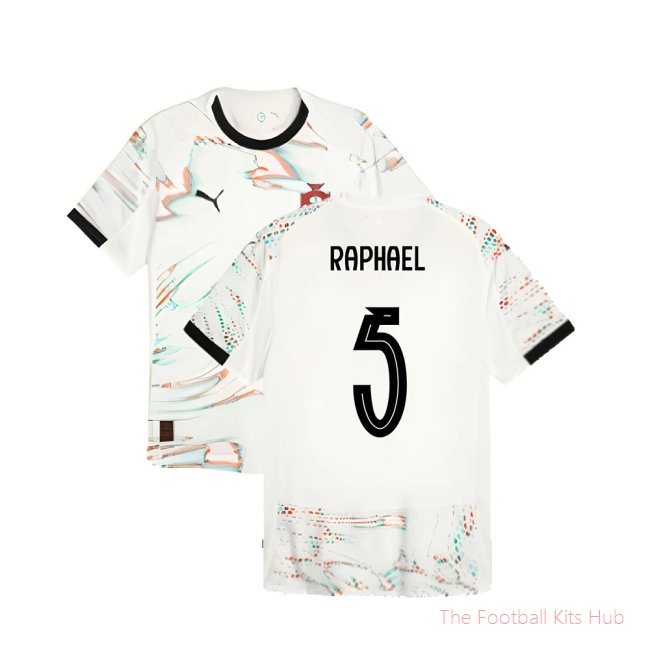 [JED] 2025/26 Portugal Away Authentic Jersey (Raphael 5) Jersey