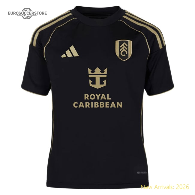 Professional 2025-2026 Fulham Third Shirt Kids Your Name