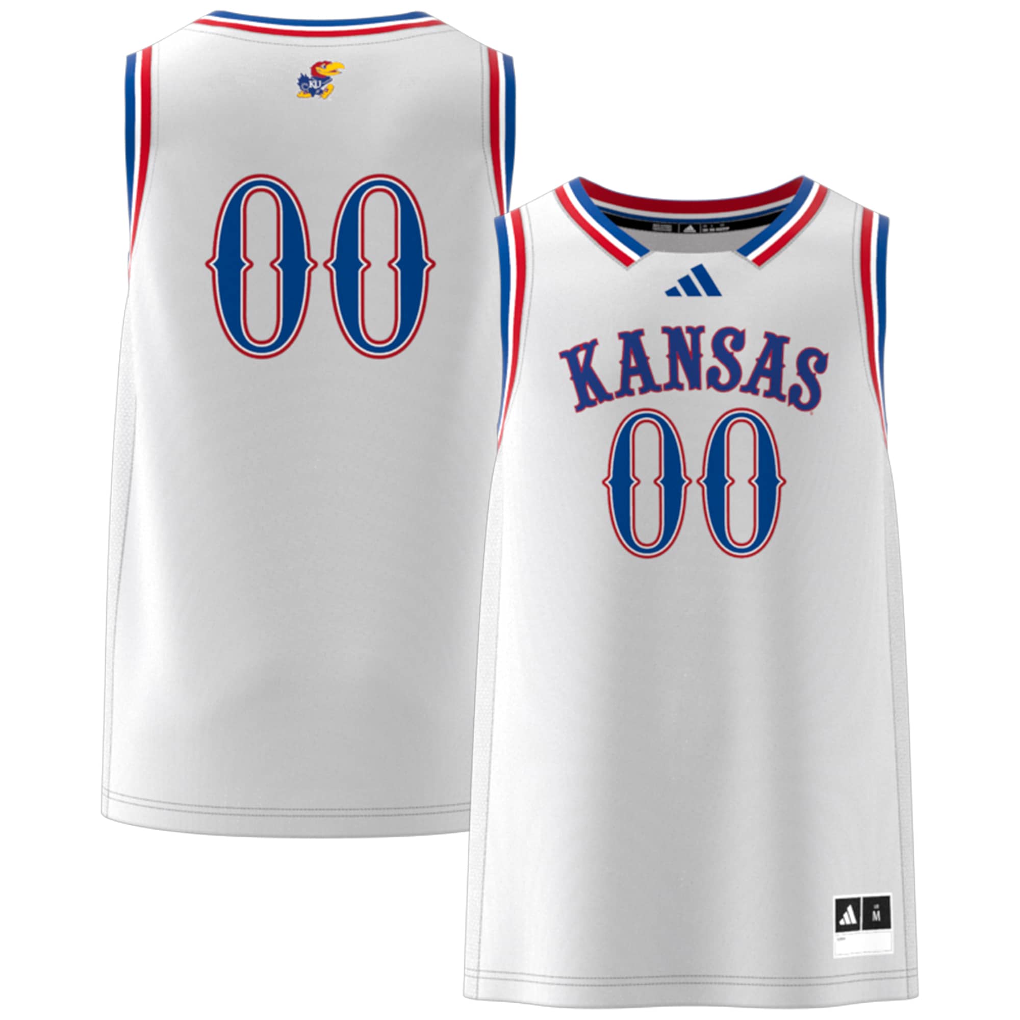 [NJP] Women's Kansas Jayhawks Swingman Jersey - White