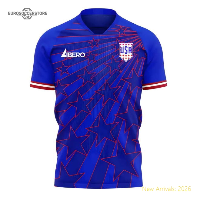 Excellent Usmnt 2025-2026 Away Concept Football Kit (libero)