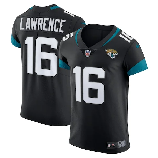 None Trevor Lawrence Elite Jersey - Black | NFL Player Jersey