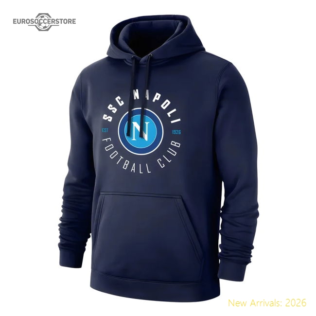 Azzurri circle Footer With Hood - Dark Blue - Match Quality