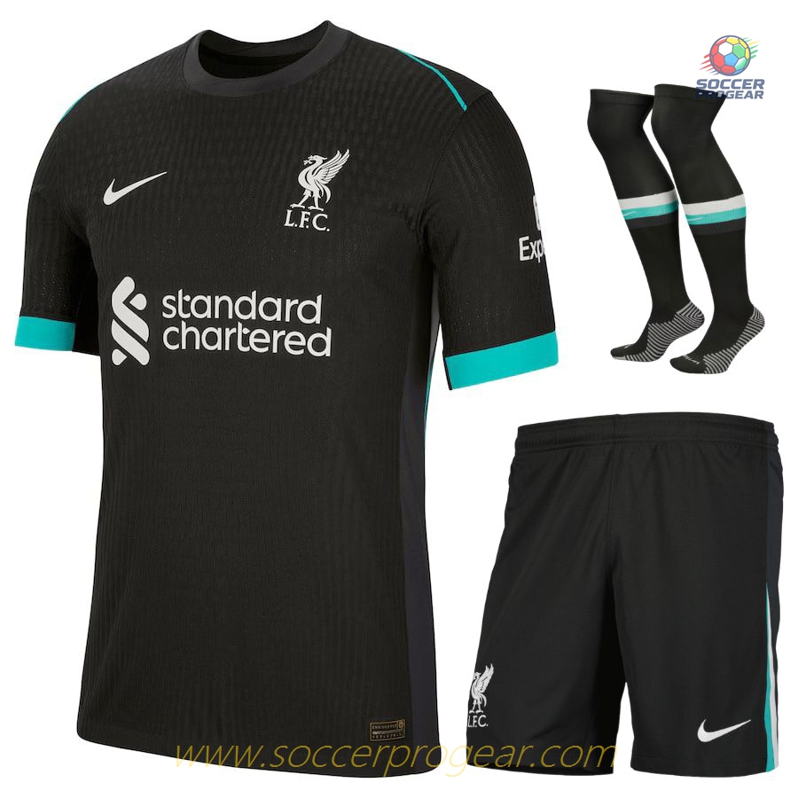 Liverpool Kids Edition Away Team Jersey Team Jersey 2024/25 Collection