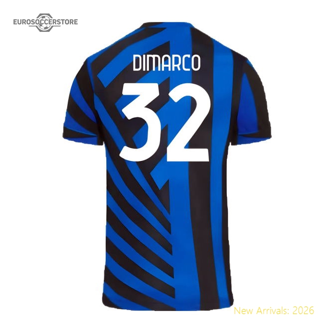 2024-2025 Inter Milan Home Top-tier Jersey Dimarco Nike Dri-fit